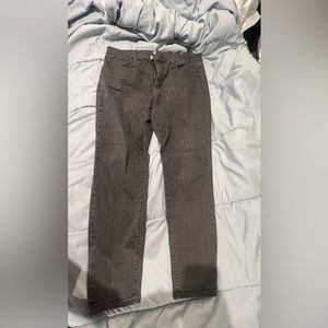 High rise skinny jeans